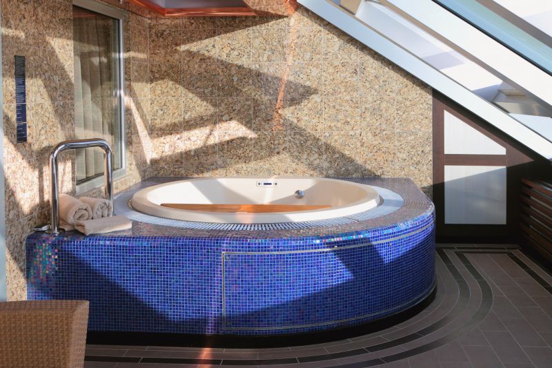 Custom Tile Work Around Bathtub